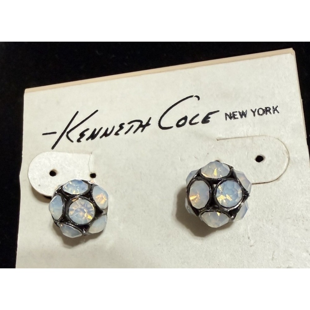 Kenneth Cole Disco Ball Stud Earrings